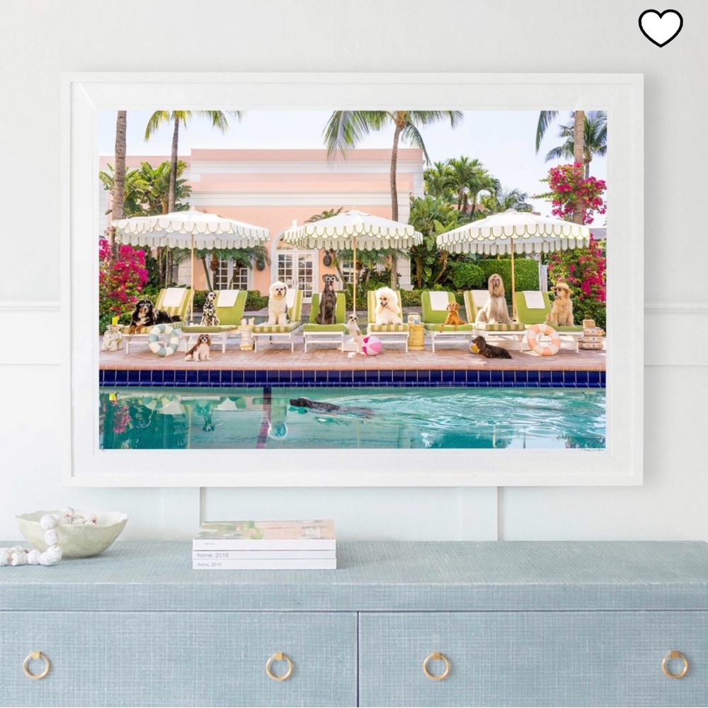 Gray Malin “Pool Day, The Colony Hotel”